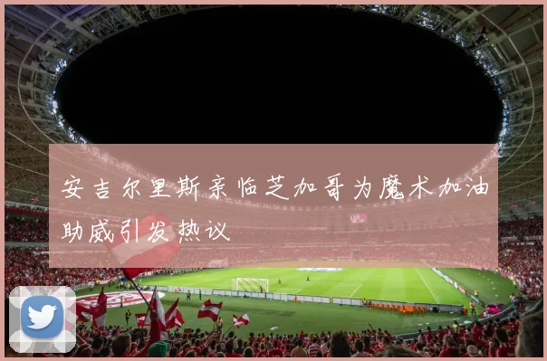 安吉尔里斯亲临芝加哥为魔术加油助威引发热议